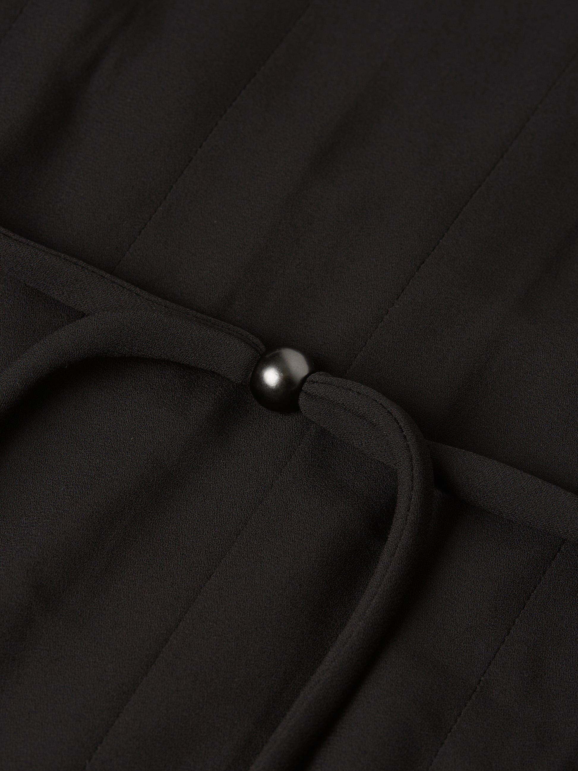 Black שמלת מידי לנשים Pleated SCOTCH & SODA