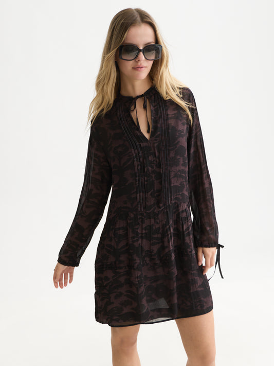 White Smoke שמלת מיני לנשים Printed SCOTCH & SODA