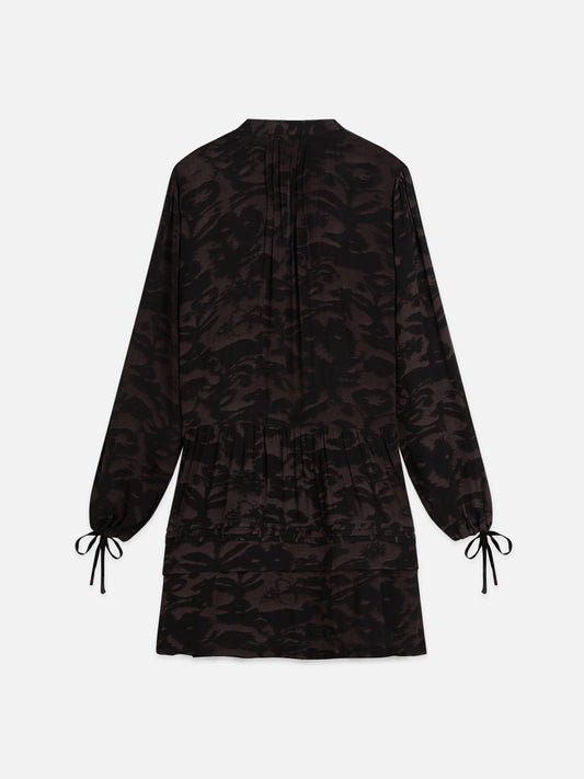 Black שמלת מיני לנשים Printed SCOTCH & SODA