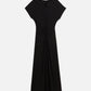 Black שמלת מקסי לנשים Ruched SCOTCH & SODA