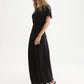 White Smoke שמלת מקסי לנשים Ruched SCOTCH & SODA