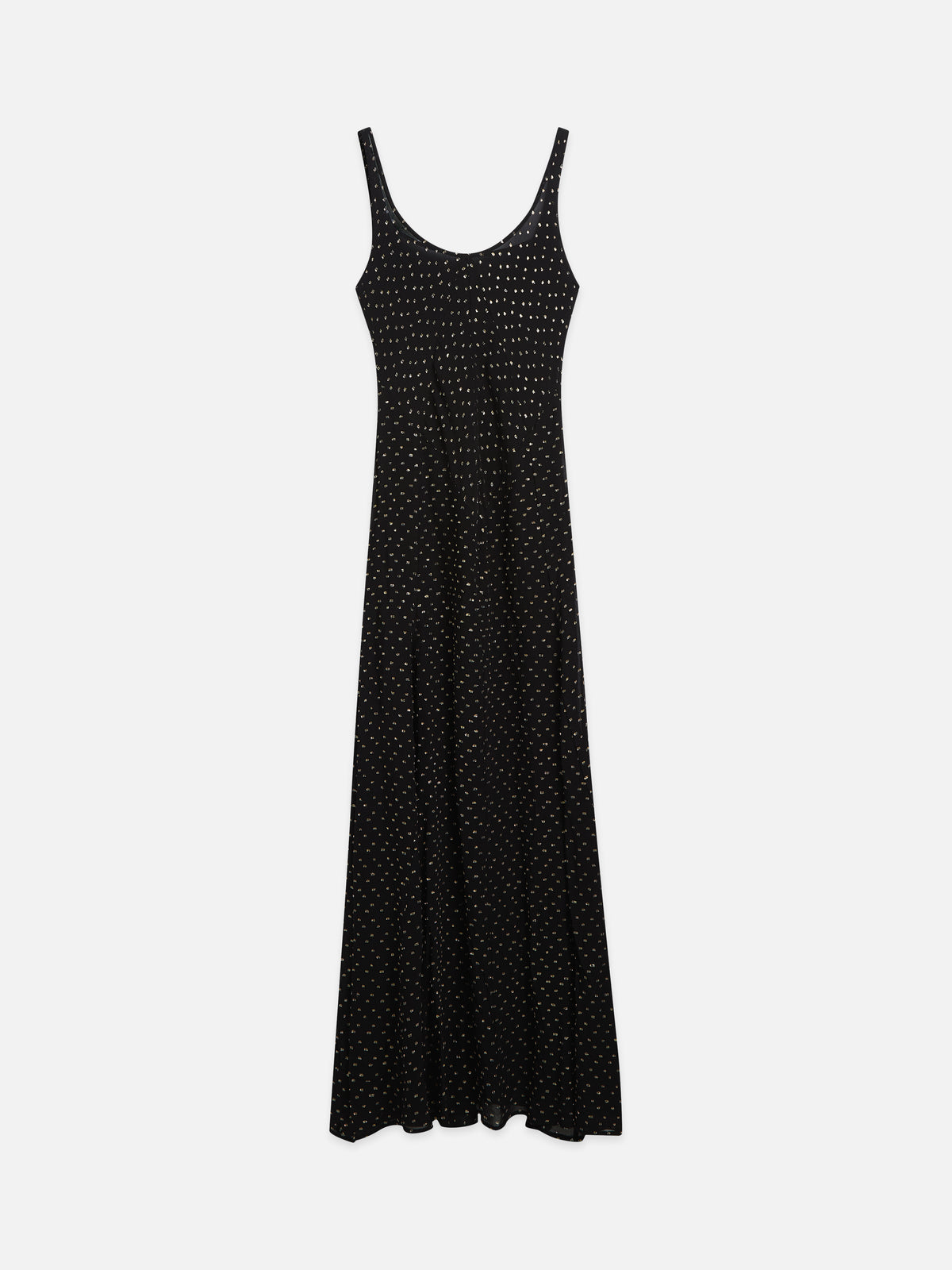 Black שמלת מקסי לנשים Fil Coupé Slip SCOTCH & SODA