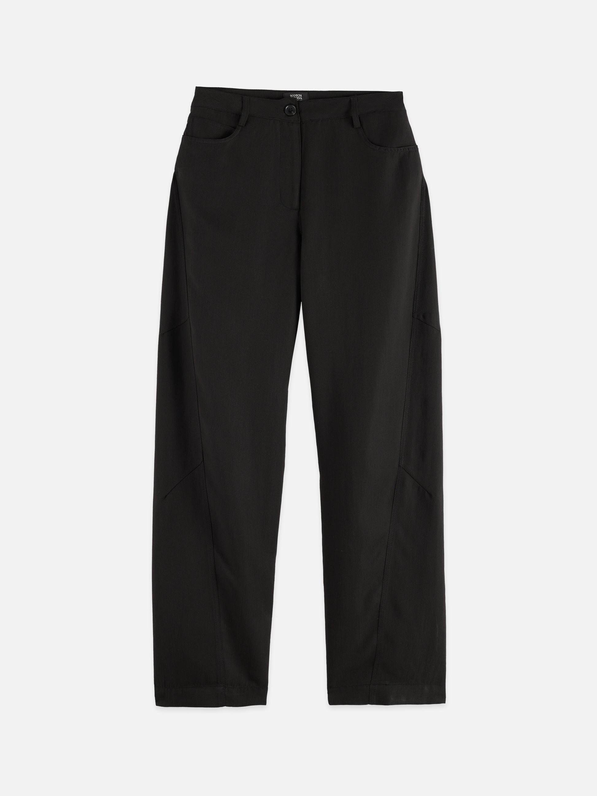 Black מכנסיים ארוכים לנשים Lotus SCOTCH & SODA