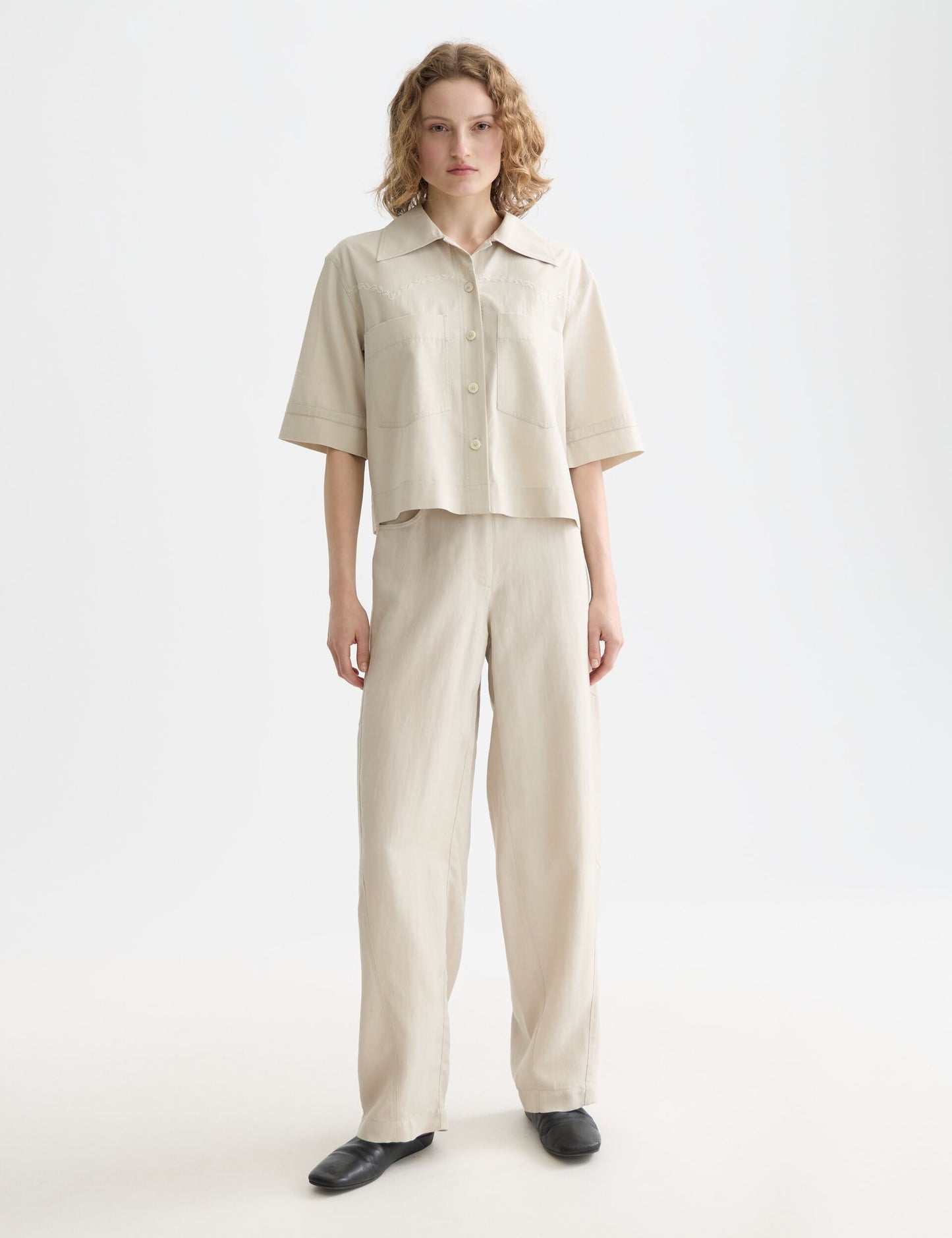 Seashell מכנסיים ארוכים לנשים Lotus SCOTCH & SODA