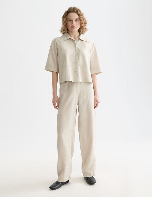 Seashell מכנסיים ארוכים לנשים Lotus SCOTCH & SODA