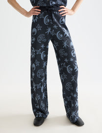 Lavender מכנסי סריג ארוכים לנשים Jacquard SCOTCH & SODA