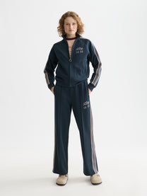White Smoke מכנסי טרנינג ארוכים לנשים Interlock SCOTCH & SODA