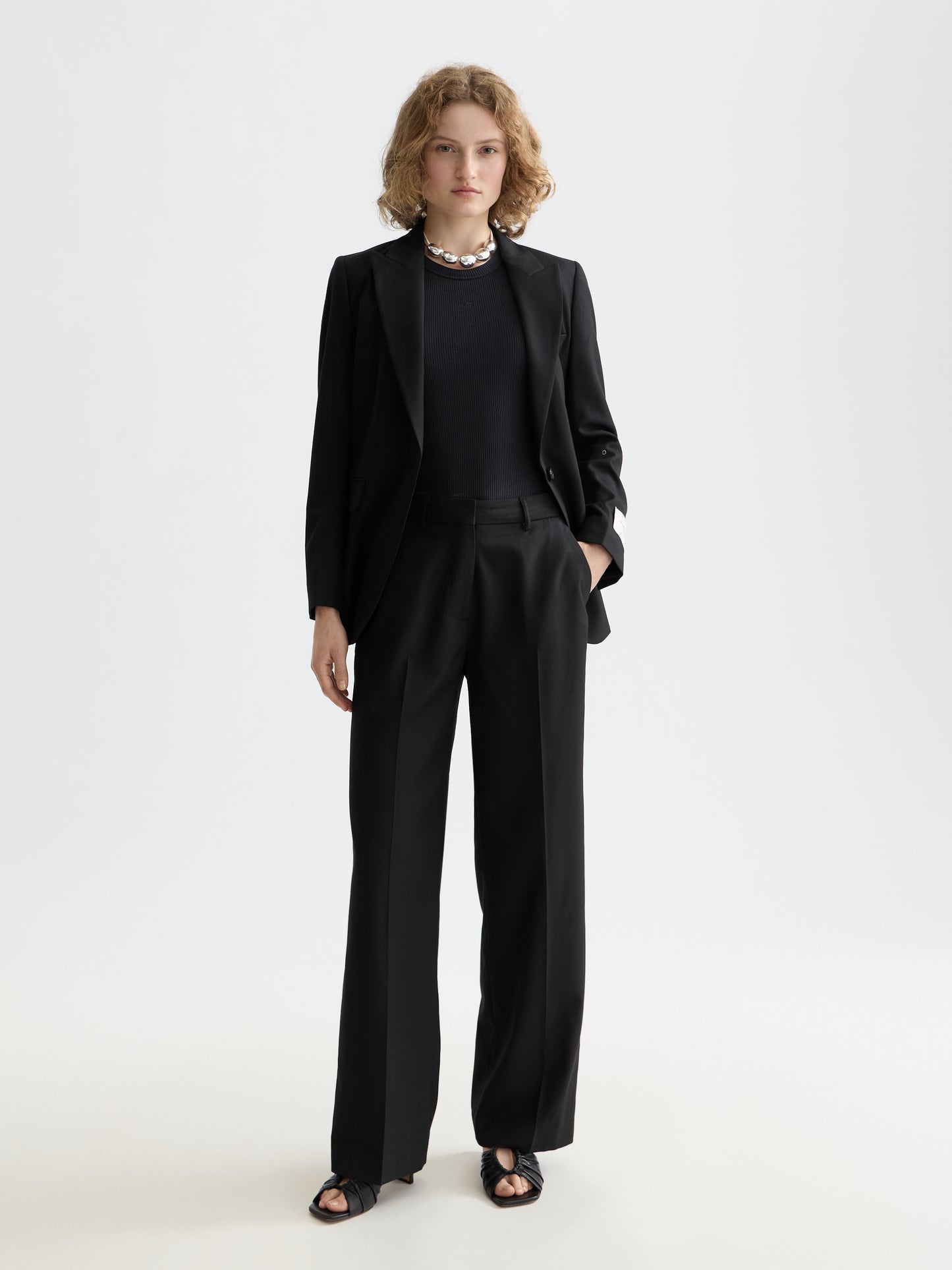 Black CORE EDIE PANT מכנסיים ארוכים SCOTCH & SODA