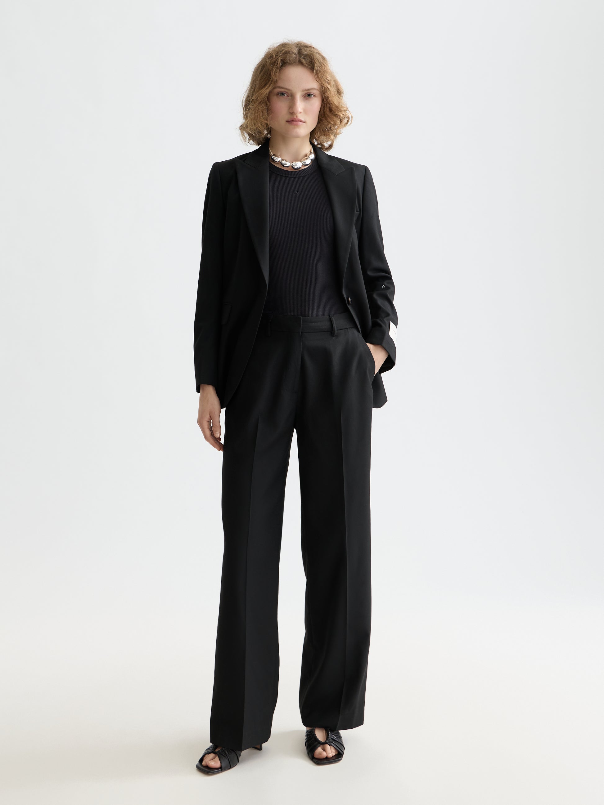 Black CORE EDIE PANT מכנסיים ארוכים SCOTCH & SODA