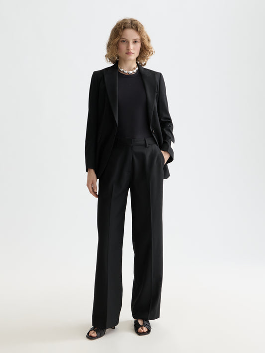 Black CORE EDIE PANT מכנסיים ארוכים SCOTCH & SODA