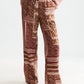 White Smoke מכנסיים ארוכים לנשים Gia SCOTCH & SODA