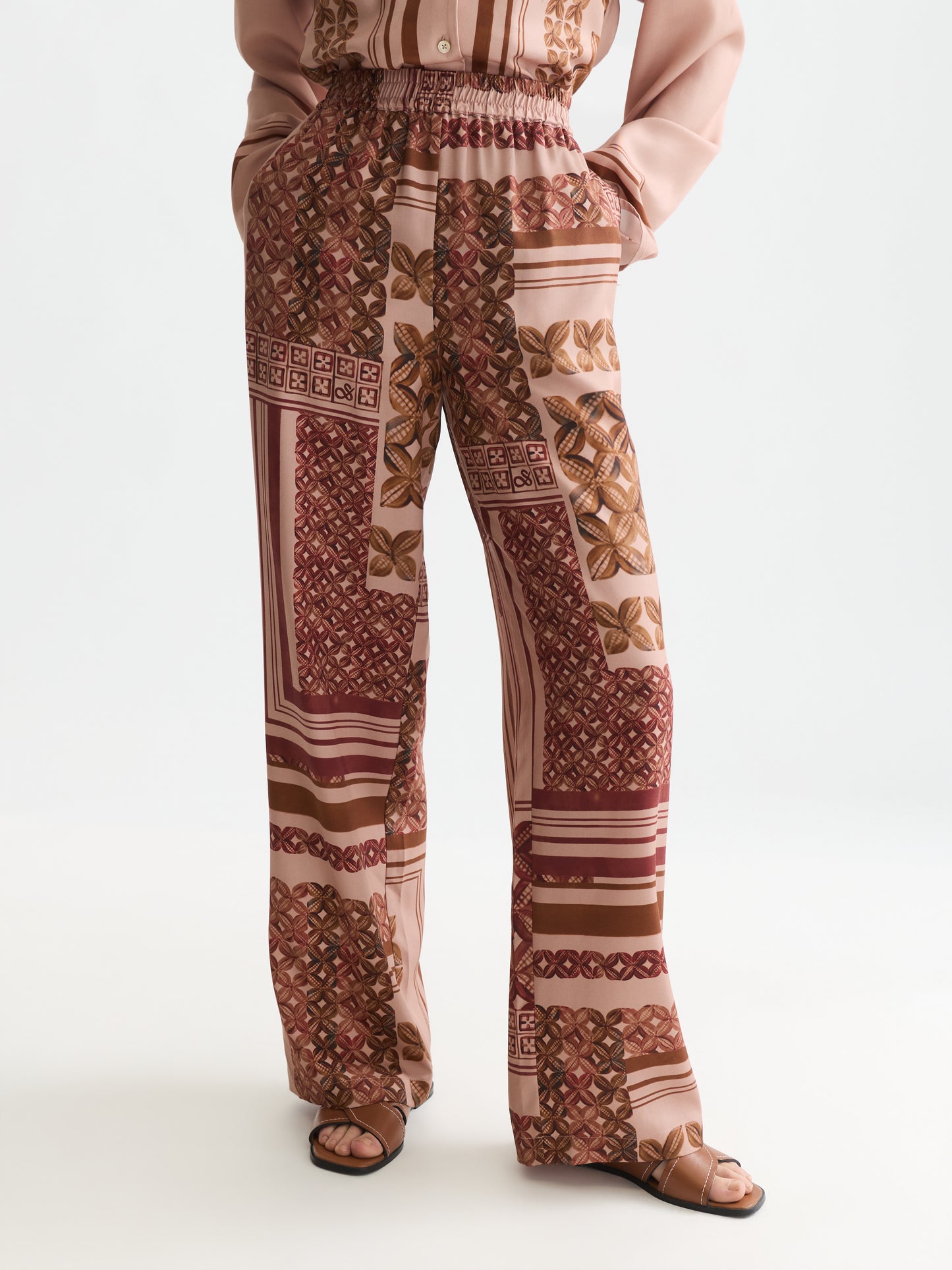 White Smoke מכנסיים ארוכים לנשים Gia SCOTCH & SODA