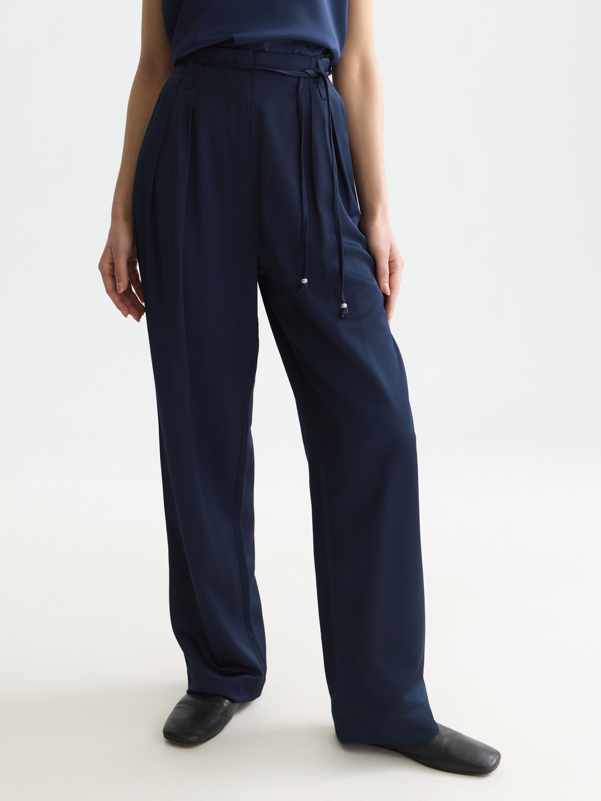 Black מכנסיים ארוכים לנשים Faye SCOTCH & SODA