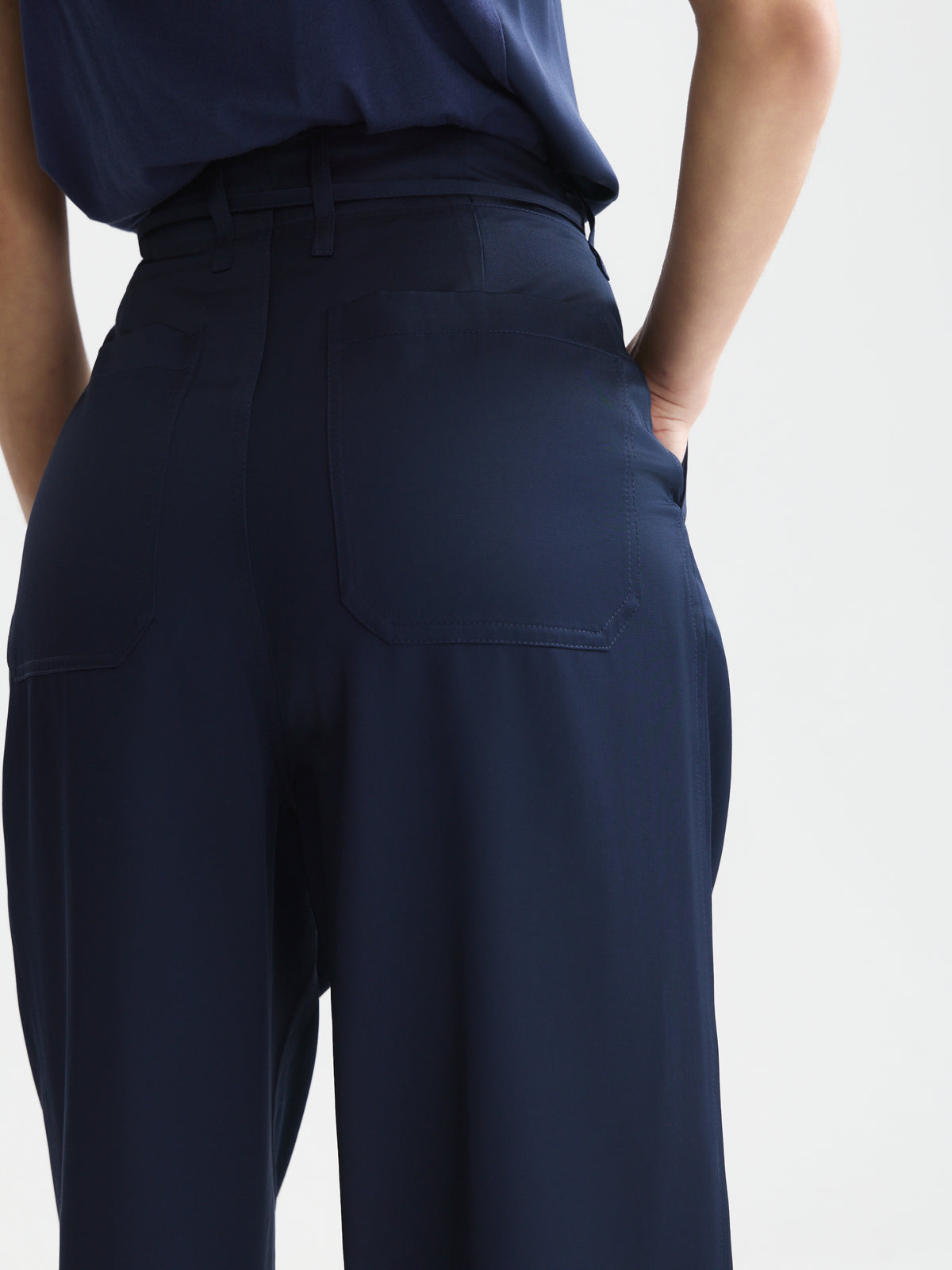 Black מכנסיים ארוכים לנשים Faye SCOTCH & SODA