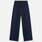 Dark Slate Gray מכנסיים ארוכים לנשים Jacquard Knitted SCOTCH & SODA
