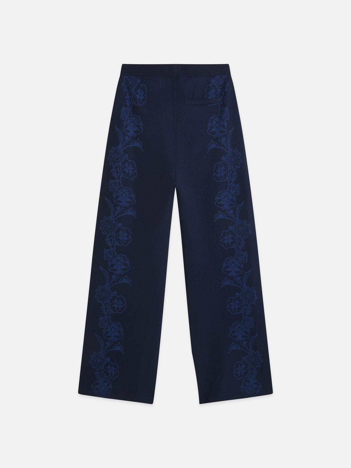 Dark Slate Gray מכנסיים ארוכים לנשים Jacquard Knitted SCOTCH & SODA