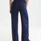 Dark Slate Gray מכנסיים ארוכים לנשים Jacquard Knitted SCOTCH & SODA