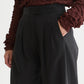 Black מכנסי גברדין רחבים לנשים Quinn SCOTCH & SODA