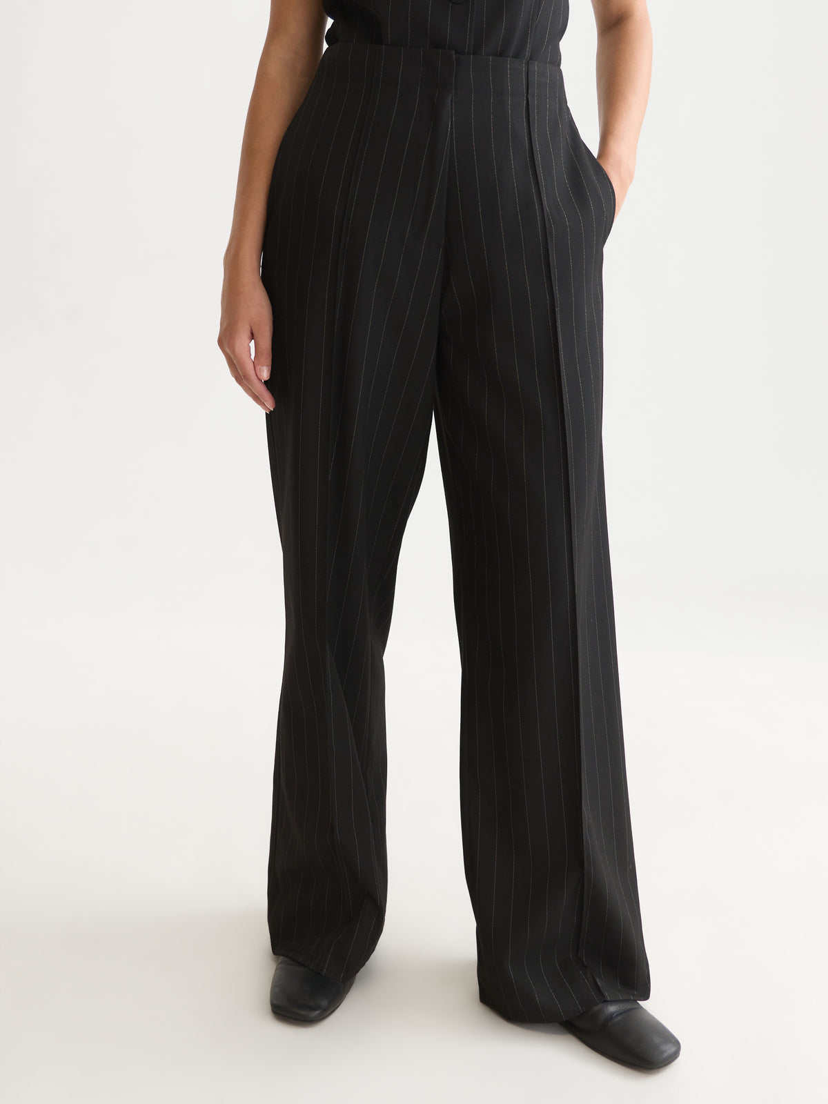 Black מכנסיים ארוכים לנשים Lou SCOTCH & SODA
