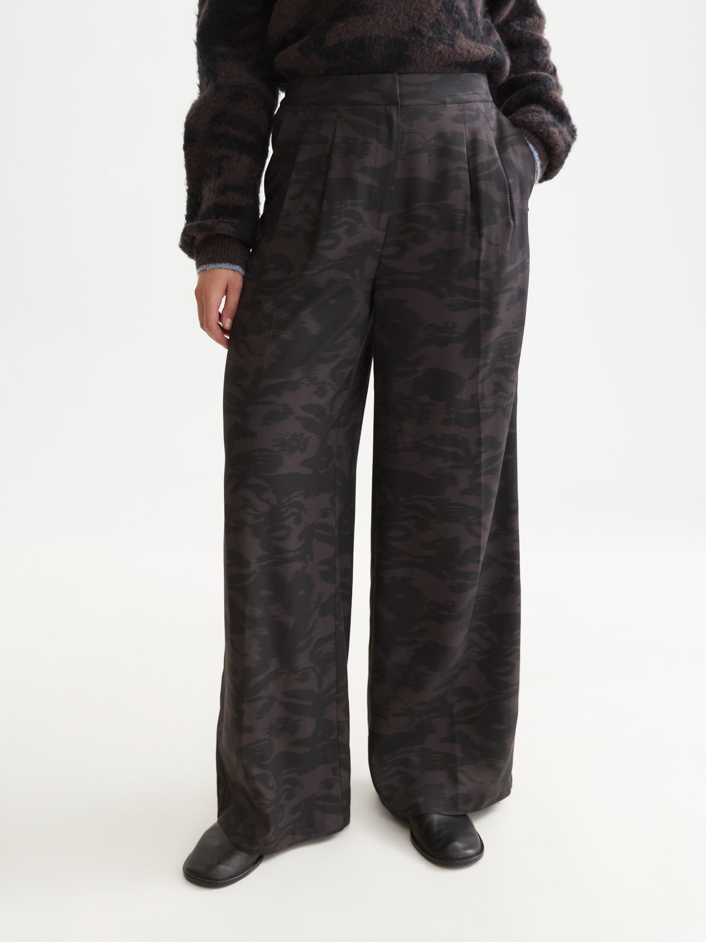 Dark Slate Gray מכנסיים ארוכים לנשים Eleni SCOTCH & SODA