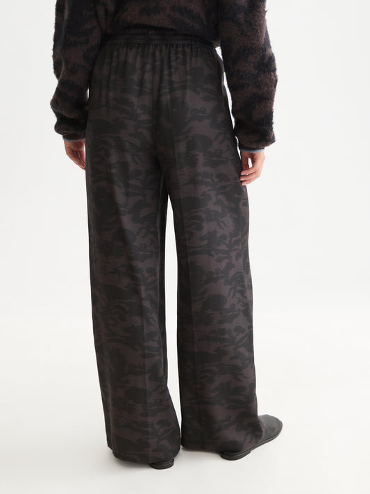 Dark Slate Gray מכנסיים ארוכים לנשים Eleni SCOTCH & SODA