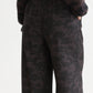 Black ELENI - HIGH-RISE WIDE-LEG PRINTED PANTS מכנסיים ארוכים SCOTCH & SODA
