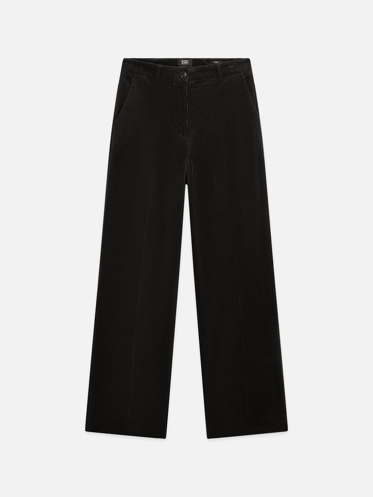 Black מכנסיים ארוכים לנשים Cleo SCOTCH & SODA