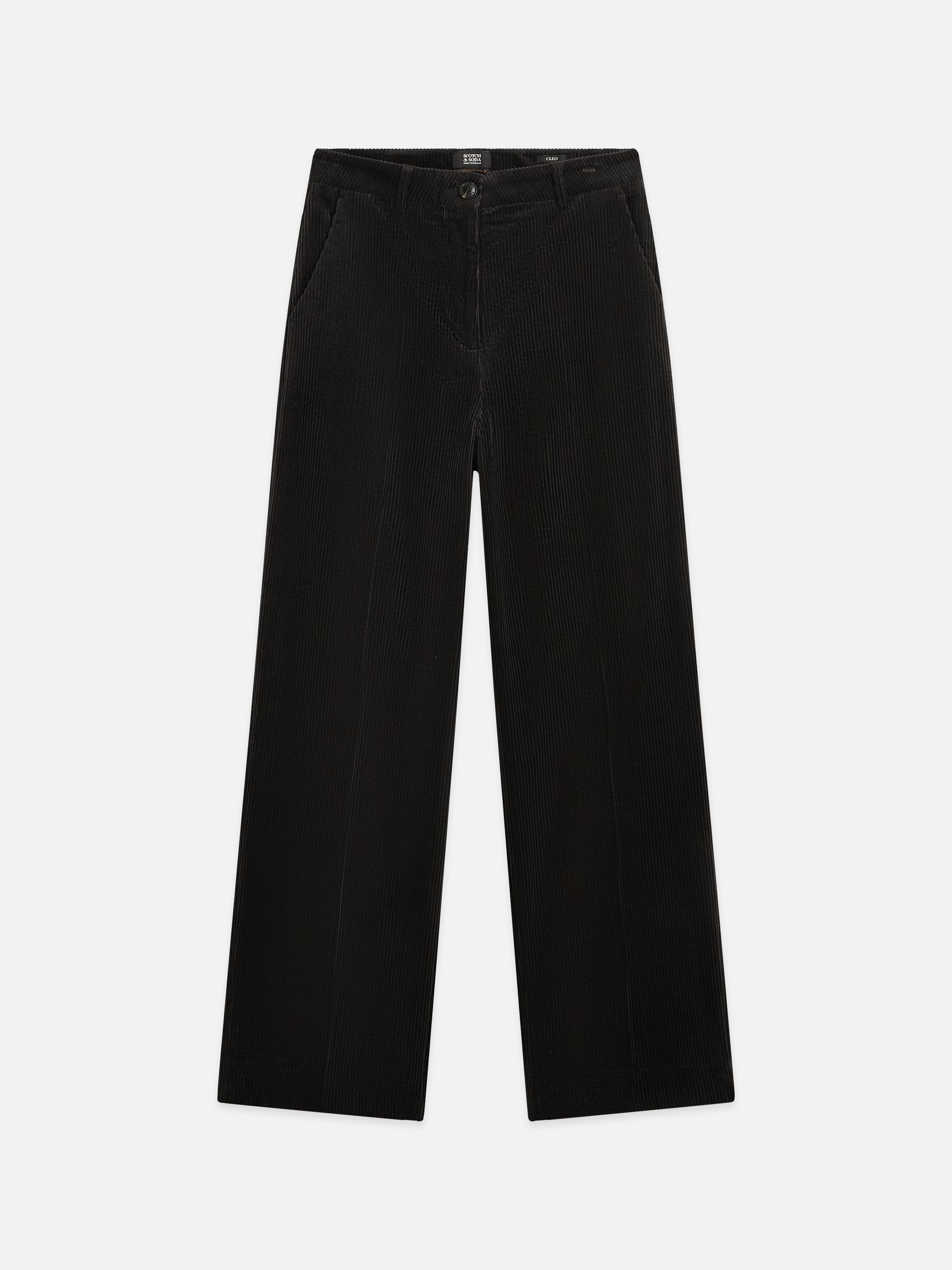 Black מכנסיים ארוכים לנשים Cleo SCOTCH & SODA