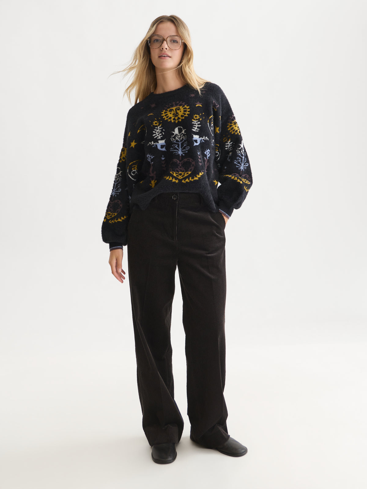 Black מכנסיים ארוכים לנשים Cleo SCOTCH & SODA