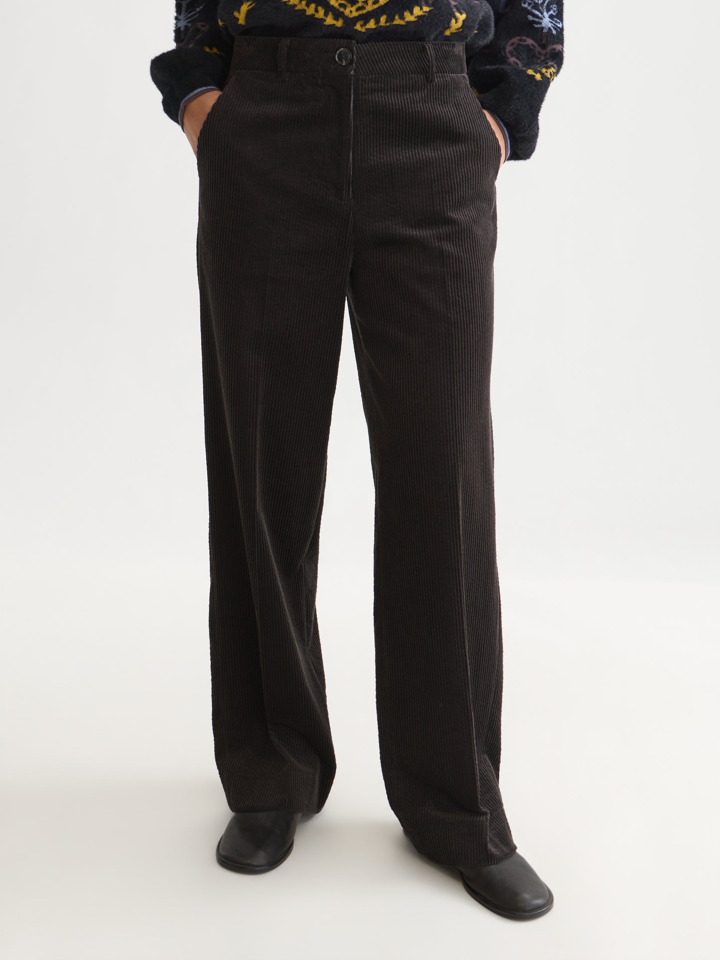 Black מכנסיים ארוכים לנשים Cleo SCOTCH & SODA