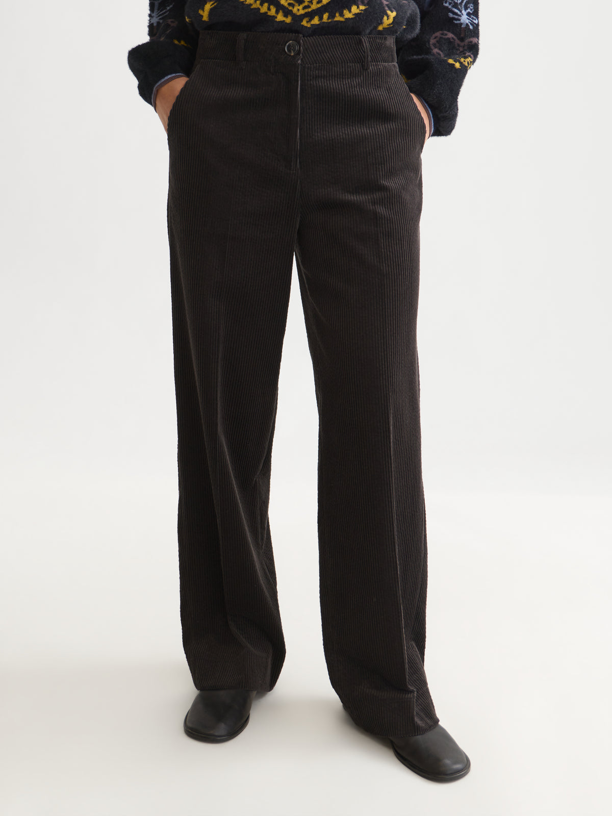 Black מכנסיים ארוכים לנשים Cleo SCOTCH & SODA