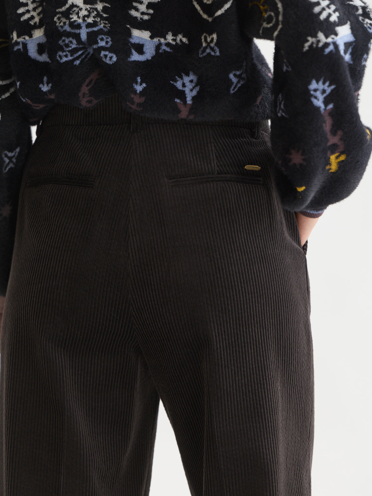 Black מכנסיים ארוכים לנשים Cleo SCOTCH & SODA