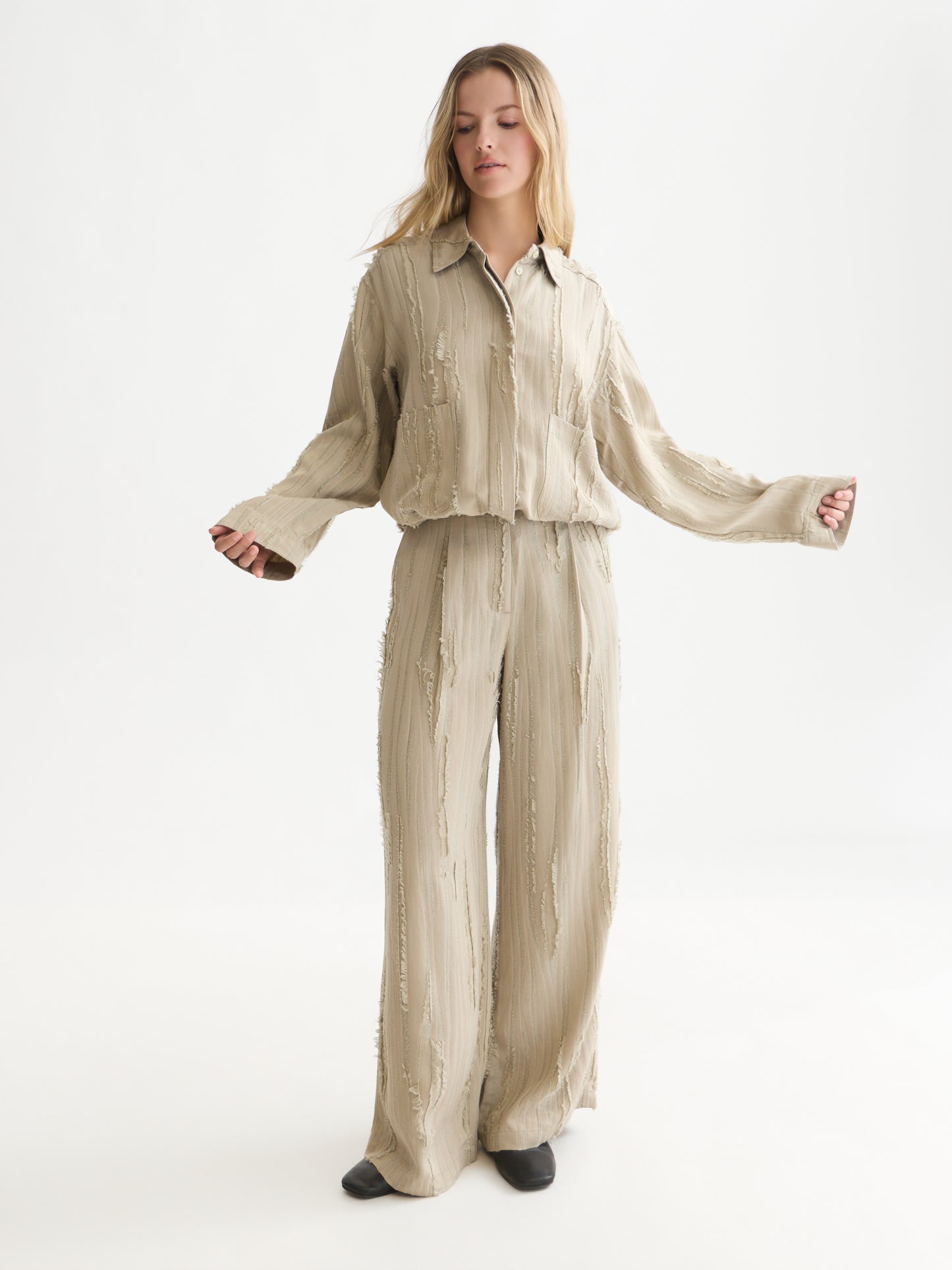 White Smoke מכנסיים ארוכים לנשים Eleni SCOTCH & SODA