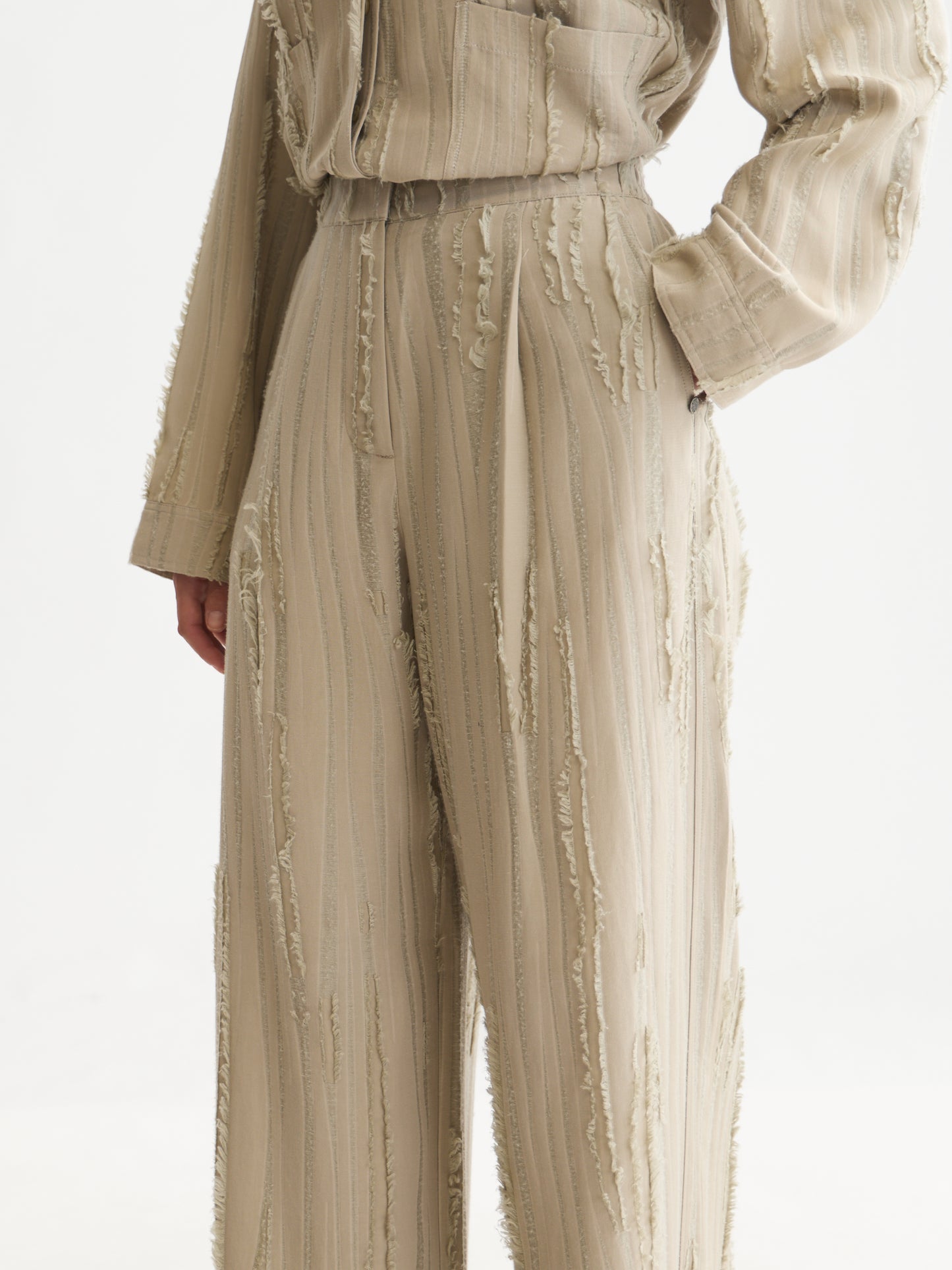 White Smoke מכנסיים ארוכים לנשים Eleni SCOTCH & SODA