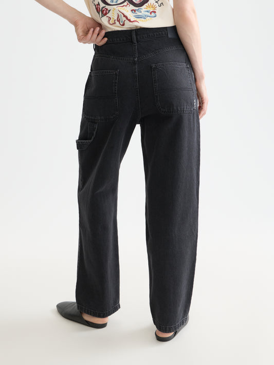 Lavender RAINE HIGH RISE WIDE LEG — BLACK SUN ג'ינס ארוך SCOTCH & SODA