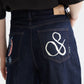 Black 40 YEARS THE RIPPLE STRAIGHT JEANS — LUCKY CHARM ג'ינס ארוך SCOTCH & SODA