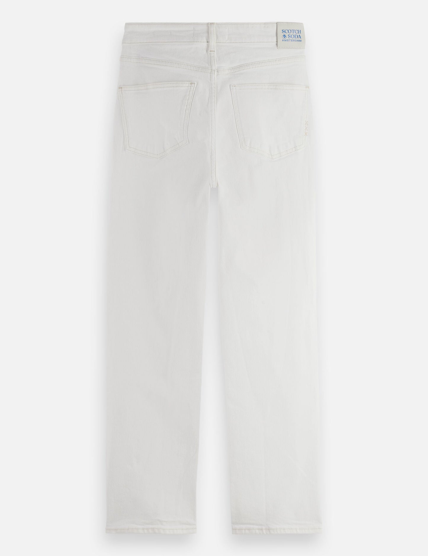 Light Gray ג'ינס ארוך לנשים The Sky - Straight Fit SCOTCH & SODA