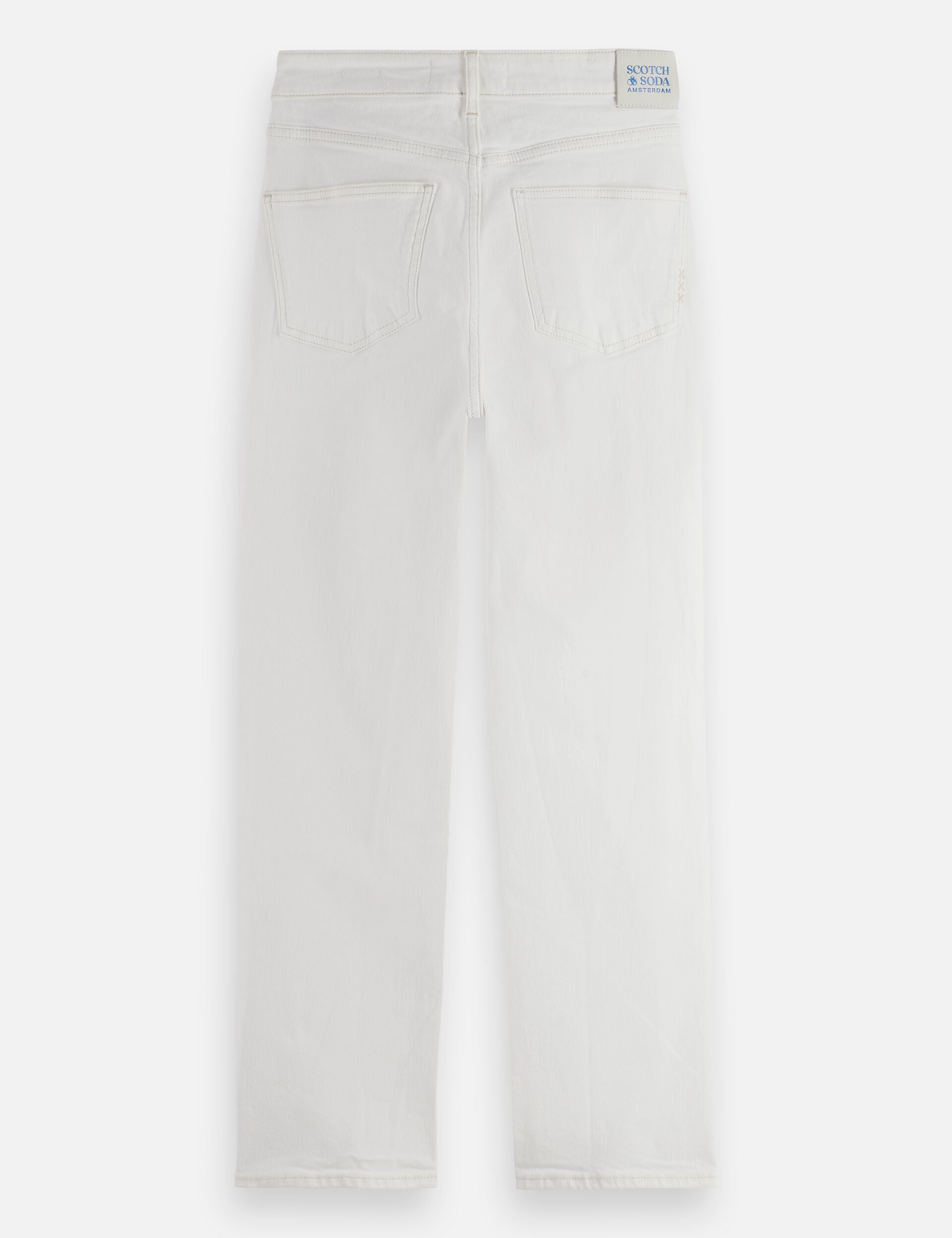 Light Gray ג'ינס ארוך לנשים The Sky - Straight Fit SCOTCH & SODA