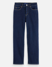 Dark Slate Gray ג'ינס ארוך לנשים The Sky - Straight Fit SCOTCH & SODA