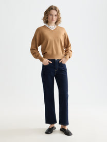 Lavender ג'ינס ארוך לנשים The Sky - Straight Fit SCOTCH & SODA