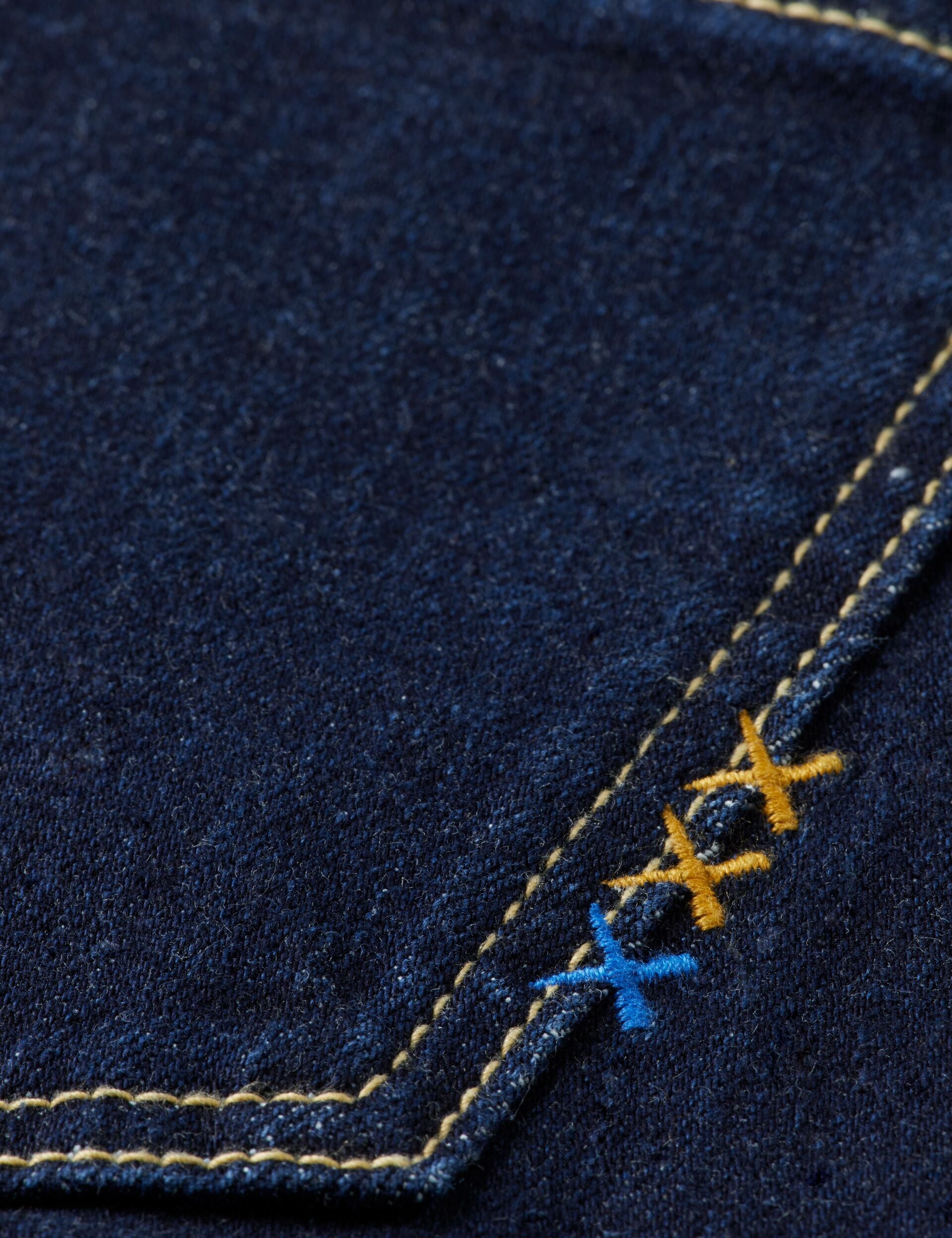 Midnight Blue CORE SKY STRAIGHT FIT JEANS —  CLEAN BLUE ג'ינס ארוך SCOTCH & SODA