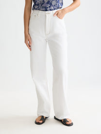 Lavender ג'ינס ארוך לנשים The Ripple - Straight Fit SCOTCH & SODA
