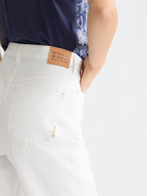 Lavender ג'ינס ארוך לנשים The Ripple - Straight Fit SCOTCH & SODA
