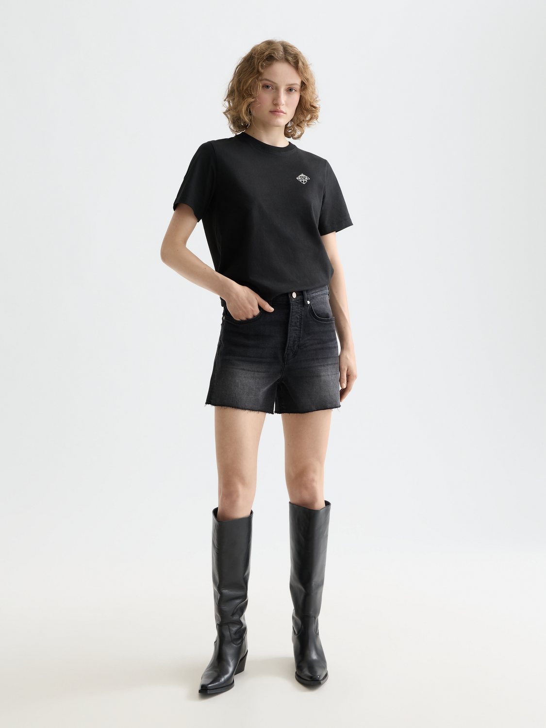 Lavender ג'ינס קצר לנשים The Ray SCOTCH & SODA