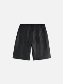 Dark Slate Gray מכנסיים קצרים דמוי עור לנשים Faux Leather SCOTCH & SODA