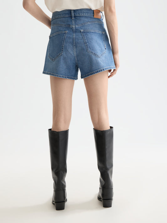 Lavender CORE THE RAY DENIM SHORT — BLUE DREAM ג'ינס קצר SCOTCH & SODA