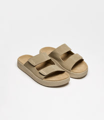 Beige כפכפי זמש לנשים Veja Etna VEJA