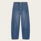 Dark Slate Blue ג'ינס בגזרה מתרחבת מהברך לנשים Carter - Barrel Leg ALLSAINTS