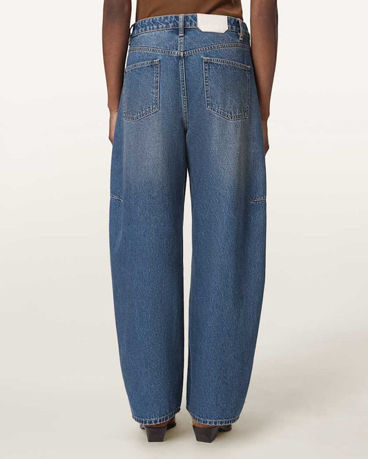 Lavender ג'ינס בגזרה מתרחבת מהברך לנשים Carter - Barrel Leg ALLSAINTS