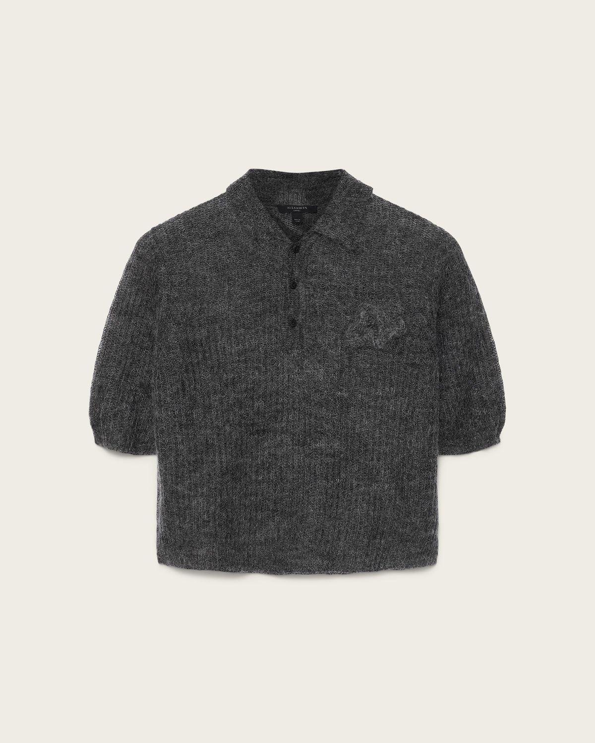 Dark Slate Gray חולצת פולו לנשים Anabel ALLSAINTS